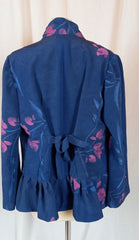 Blue Silk Jacket