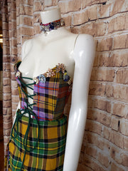Bright Mini Frankenkilt , Top And Necklace