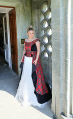 The Lenzie, Removable Bridal Train.
