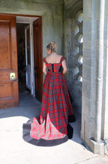 The Lenzie, Removable Bridal Train.