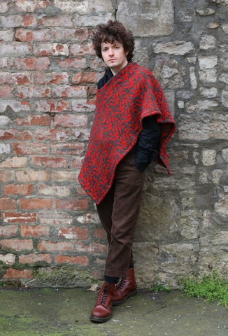Pure Wool Poncho