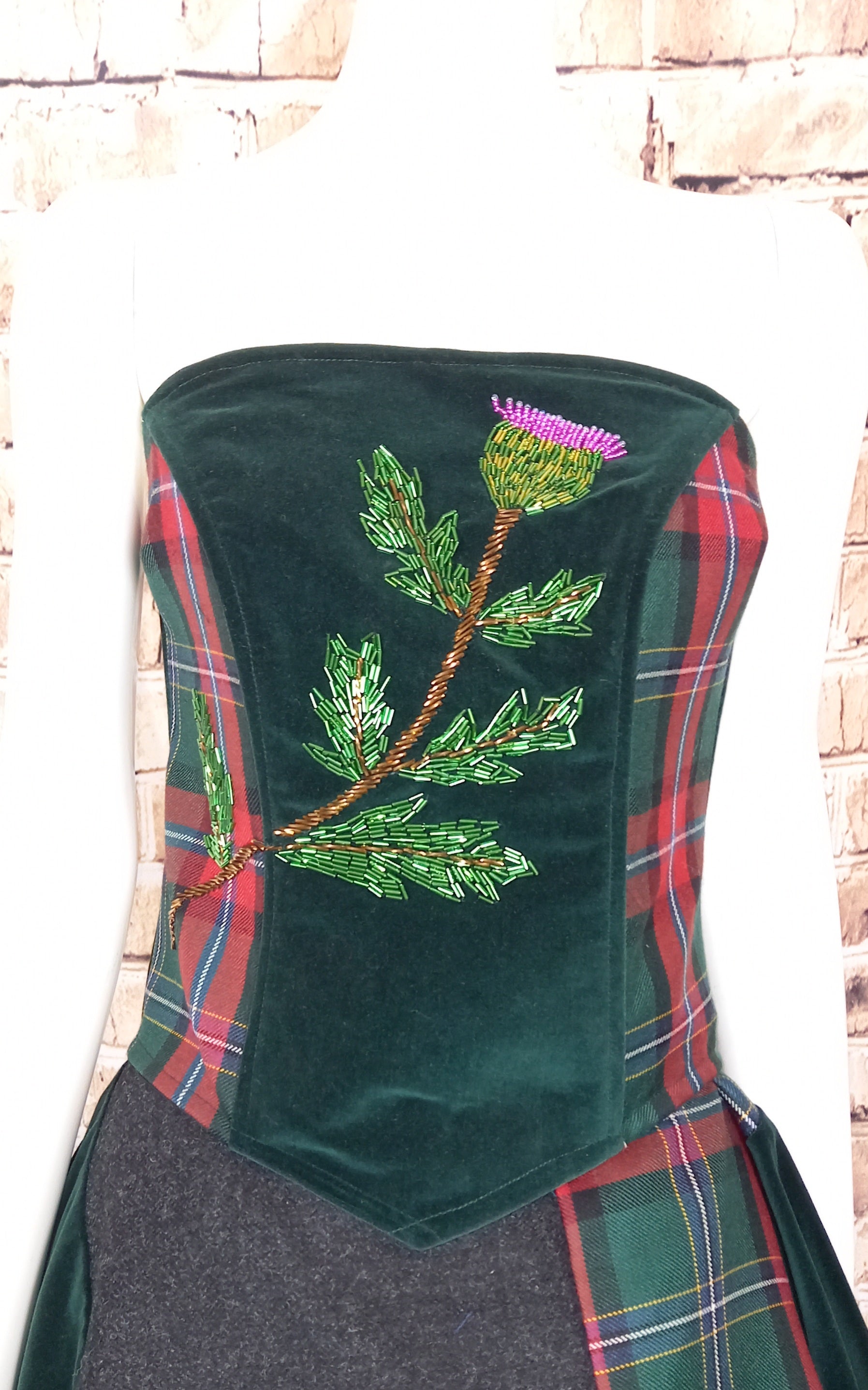 The Thistle  Corsetted Top