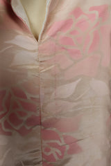Pale Pink Flower Silk Top